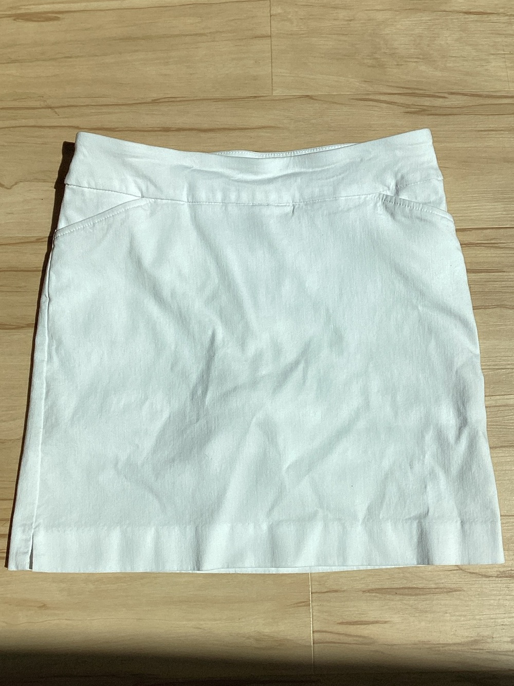 Coral Bay White Women's PS Stretch Spandex Skort Old Money Prep Tennis Sporty
